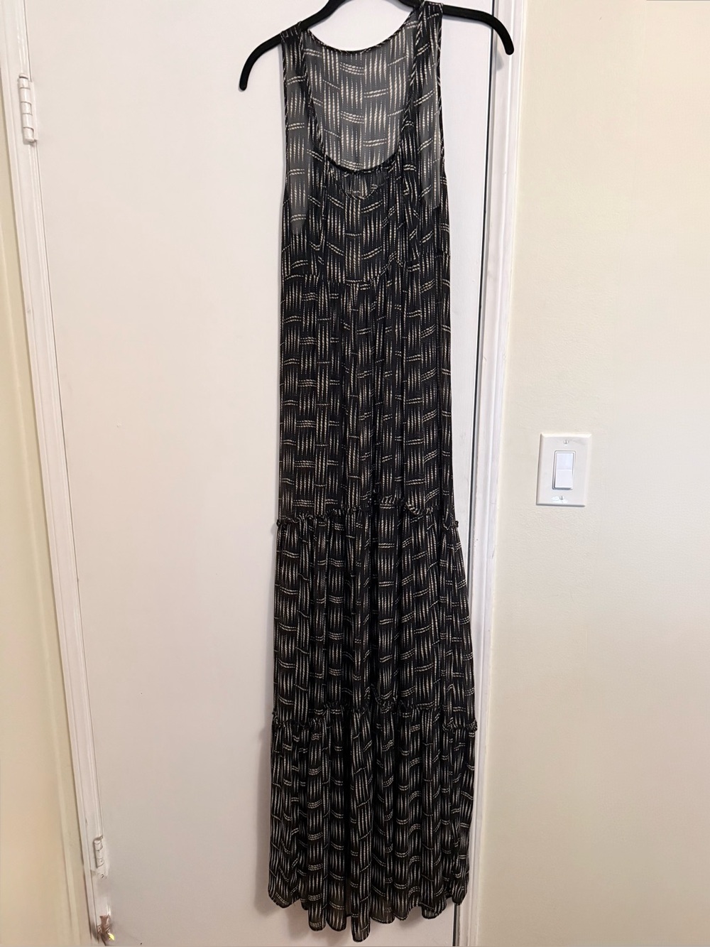 Anthropologie dil 100% Silk Maxi Dress